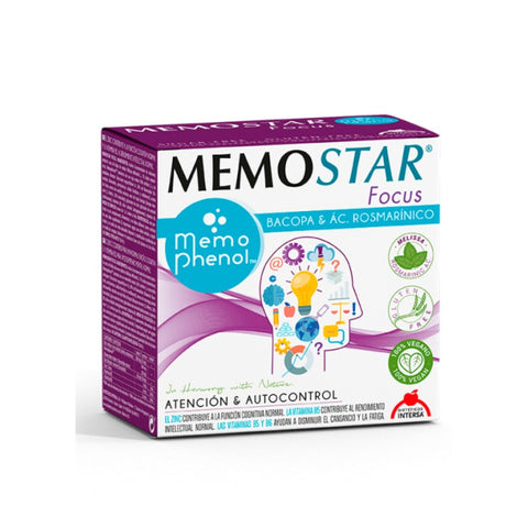 Comprar online MEMOSTAR FOCUS 30 Sobres de INTERSA. Imagen 1