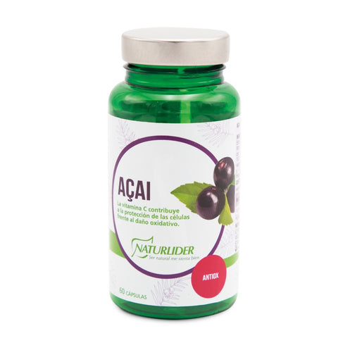 Comprar online AÇAI 60 CAPSULAS VEGETALES de NATURLIDER. Imagen 2