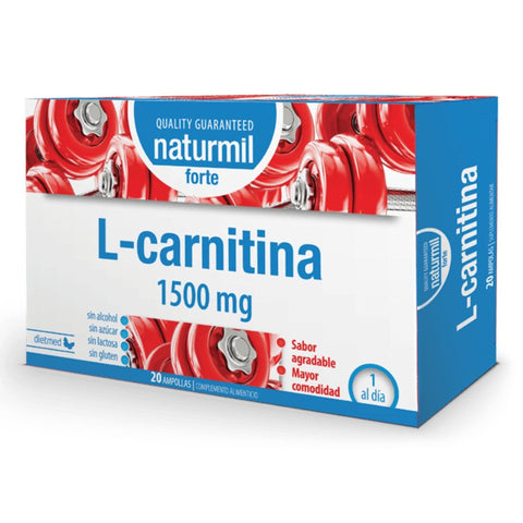 Comprar online L-CARNITINA FORTE 20 Ampollas de DIETMED. Imagen 1
