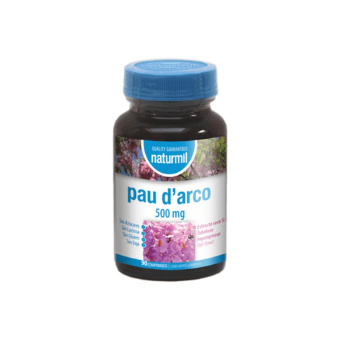 Comprar online PAU D ARCO 500 mg 90 Comp de NATURMIL. Imagen 1