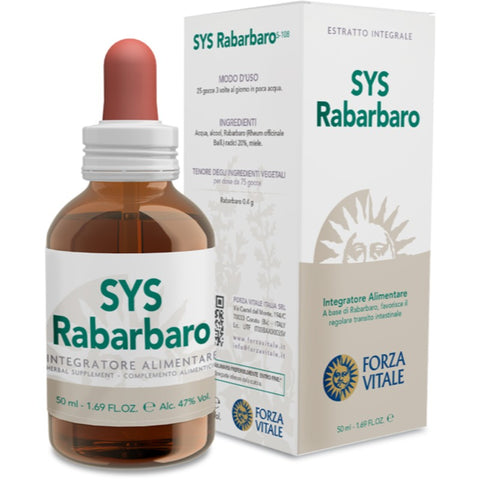 Comprar online RABARBARO COMPOSTO 50 ml de FORZA VITALE. Imagen 1