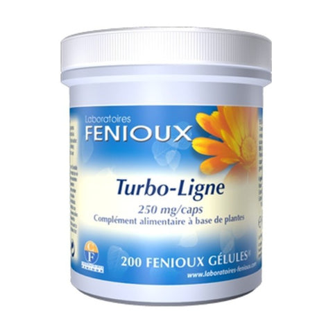 Comprar online TURBO LIGNE 250 mg 200 Caps de FENIOUX. Imagen 1