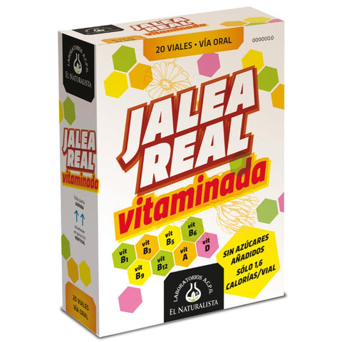 Comprar online JALEA REAL VITAMINADA 20 Viales ABRE FACIL de EL NATURALISTA. Imagen 1