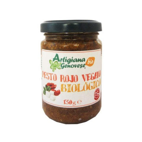 Comprar online SALSA PESTO ROSSO VEGAN ARTIGIANA G 130G de ARTIGIANA. Imagen 1