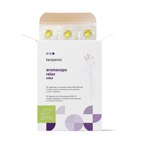 Comprar online AROMACAPS RELAX 30 CAPSULAS de TERPENIC. Imagen 1