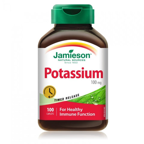 Comprar online POTASSIUM 100MG TR 100 Comprimidos de JAMIESON. Imagen 1