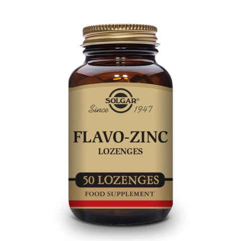 Comprar online FLAVO-ZINC 50 Comp de SOLGAR. Imagen 1