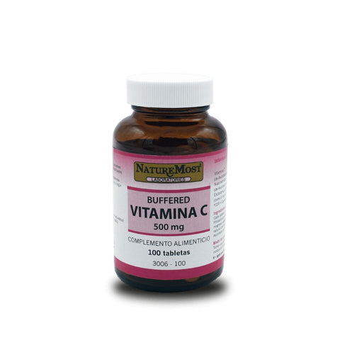 Comprar online VITAMINA C BUFFERED 500 mg 100 Tab de NATUREMOST. Imagen 1