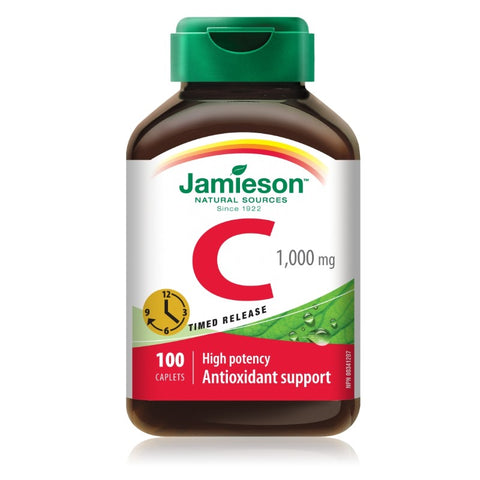 Comprar online VITAMINA C 1000MG ACCION RETARDADA 100 Tabletas de JAMIESON. Imagen 1
