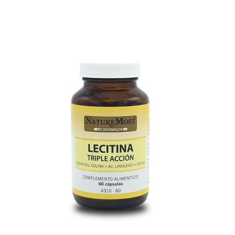 Comprar online LECITINA TRIPLE ACCION 60 Cap de NATUREMOST. Imagen 1
