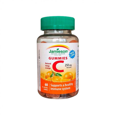 Comprar online VITAMINA C GUMMIES NARANJA MASTICABLE 60 Caramelos de JAMIESON. Imagen 1