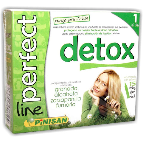 Comprar online PERFECT LINE DETOX 15 Viales de PINISAN. Imagen 1
