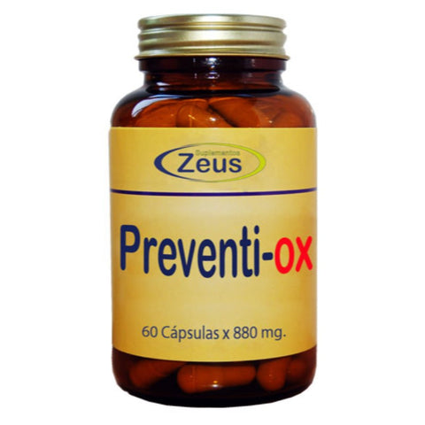 Comprar online PREVENTI-OX 880 mg 60 Caps de ZEUS. Imagen 1