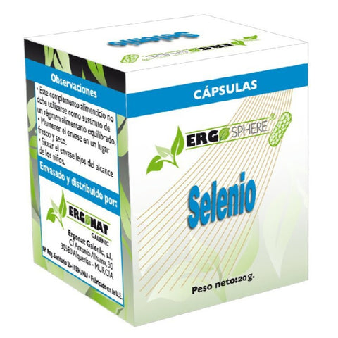 Comprar online SELENIO 50 Caps de ERGOSPHERE. Imagen 1