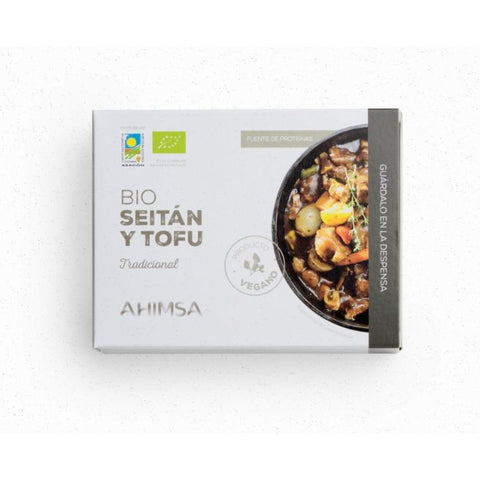 Comprar online SEITAN TOFU TRADICIONAL BIO 280 gr de AHIMSA. Imagen 1