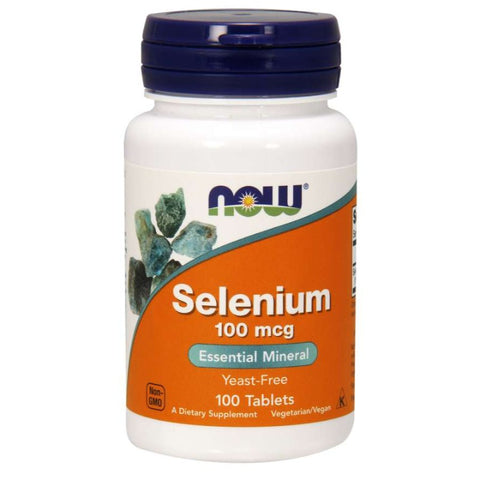 Comprar online SELENIO 100 Tabs 100 mg de NOW. Imagen 1