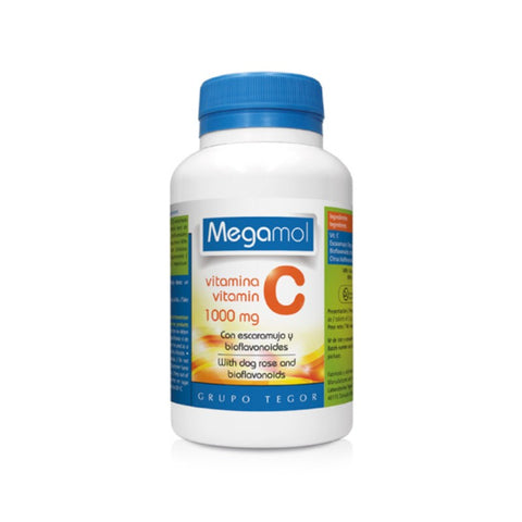 Comprar online VITAMINA C MEGAMIL 100 COMPRIMIDOS de TEGOR. Imagen 1
