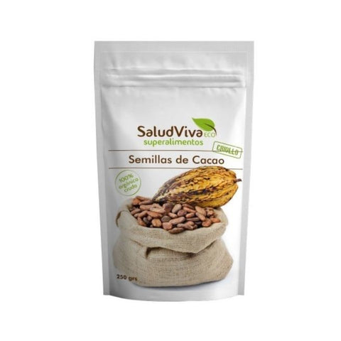 Comprar online SEMILLA DE CACAO CRIOLLO 250 GR. ECO de SALUD VIVA. Imagen 1