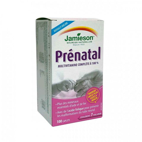 Comprar online PRENATAL MULTIVITAMINICO 100 Comprimidos de JAMIESON. Imagen 1