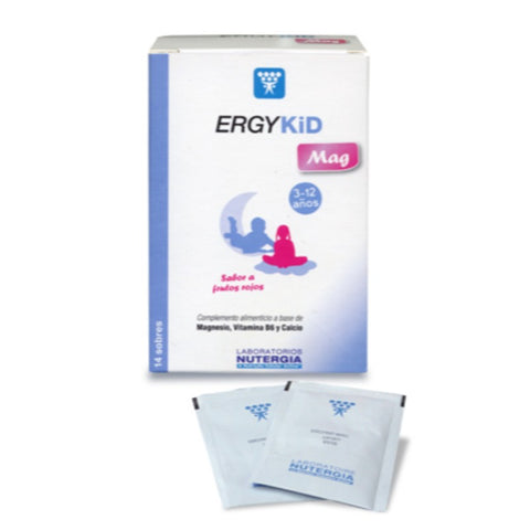 Comprar online ERGYKID MAG 14 Sobres de NUTERGIA. Imagen 1