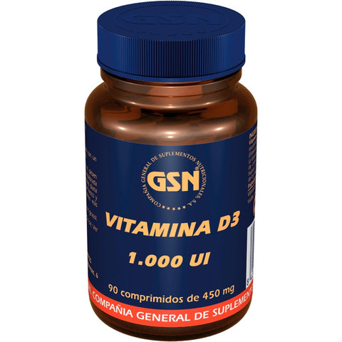 Comprar online VITAMINA D3 1000UI 90comp de GSN. Imagen 1