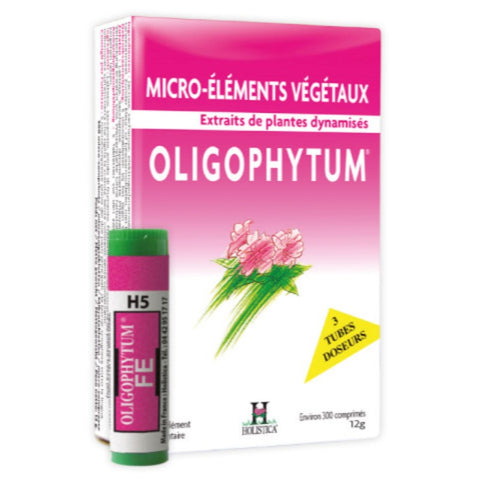 Comprar online OLIGOPHYTUM YODO 100 Granulos de HOLISTICA. Imagen 1