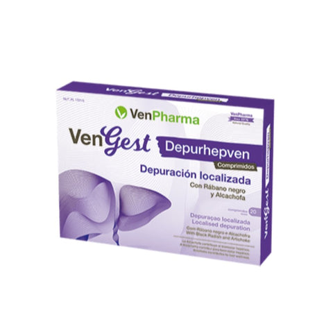 Comprar online DEPURHEPVEN 20 Comp de VENPHARMA. Imagen 1