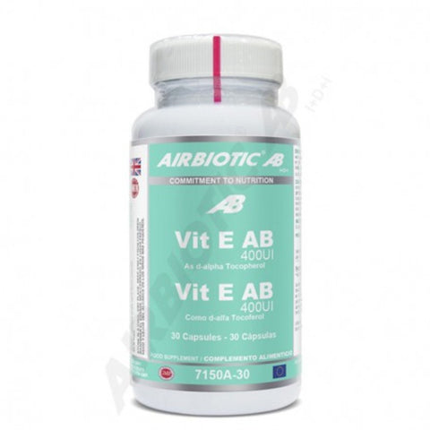 Comprar online VIT E 400 UI AB Como d-alfa Tocoferol 30 CAPSULAS de AIRBIOTIC. Imagen 1
