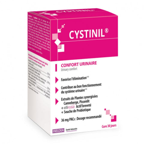 Comprar online CYSTINIL CONFORT URINARIO 90 Cap 30 DIAS de INELDEA. Imagen 1