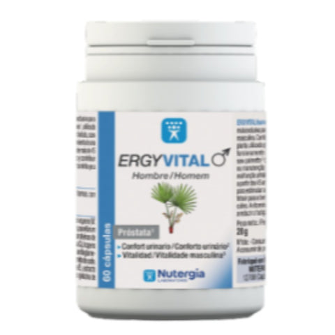 Comprar online ERGYVITAL HOMBRE 60 Cap de NUTERGIA. Imagen 1