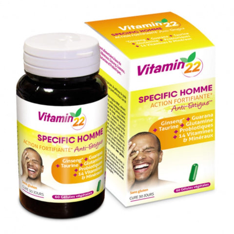 Comprar online VITAMIN 22 VITAMINAS& OLIGO & PLANTAS HOMBRE 60 C de INELDEA. Imagen 1