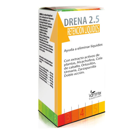 Comprar online VAMINTER DRENA 2.5 250 ML SABOR PIðA de VAMINTER. Imagen 1