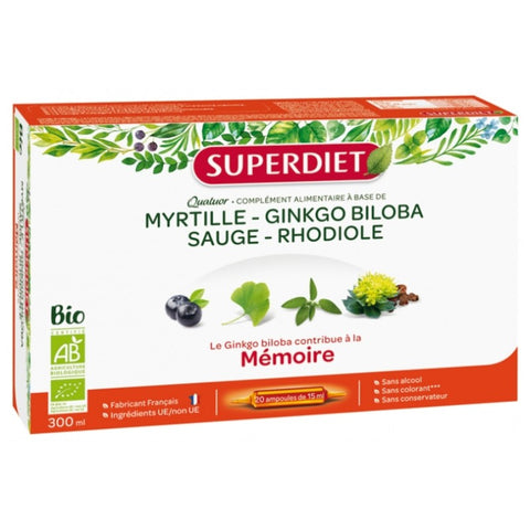 Comprar online CUARTETO BACOPA MEMORIA 20AMP de SUPERDIET. Imagen 1