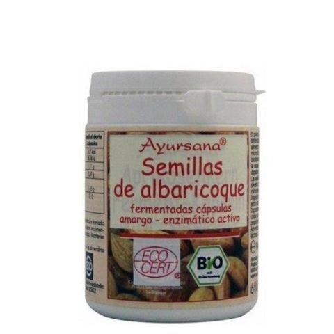 Comprar online SEMILLAS DE ALBARICOQUE FERMENTADAS 160 CAP de AYURSANA. Imagen 1