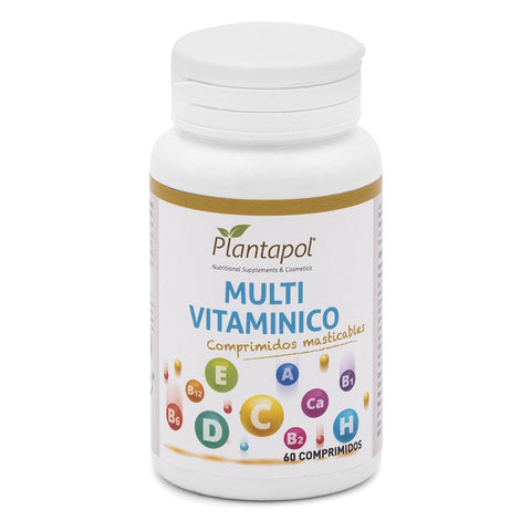Comprar online MULTIVITAMINICO MASTICABLE 60 COMPRIMIDOS 1.500 MG de PLANTA POL. Imagen 1