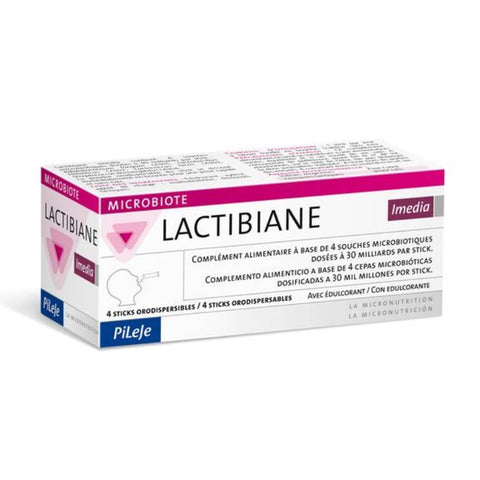 Comprar online LACTIBIANE IMEDIA 4 Sticks de PILEJE. Imagen 1