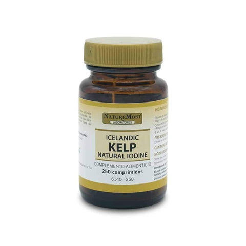 Comprar online KELP ICELANDIC NATURAL IODINE 225 mcg 250 Tab de NATUREMOST. Imagen 1