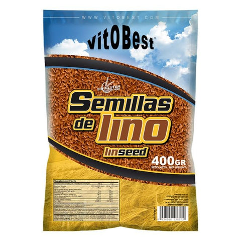 Comprar online SEMILLAS DE LINO 400 gr de VIT.O.BEST. Imagen 1