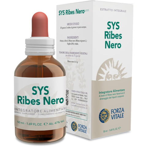 Comprar online SYS RIBES NERO (Grosellero negro) 50 ml de FORZA VITALE. Imagen 1