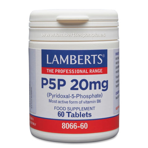 Comprar online P5P 20 MG (PIRIDOXAL-5-FOSFATO) de LAMBERTS. Imagen 1