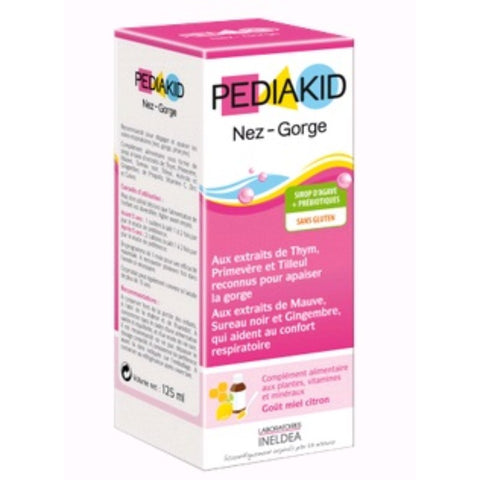 Comprar online PEDIAKID NARIZ - GARGANTA 250 ML FORMATO FAMILIAR de INELDEA. Imagen 1