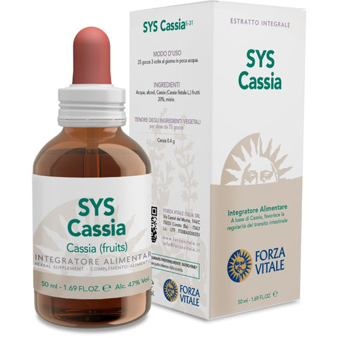 Comprar online SYS CASSIA (Sen) 50 ml de FORZA VITALE. Imagen 1