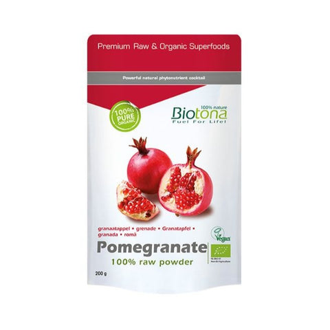 Comprar online SEMILLAS GRANADA - POMEGRANATE SEMILLAS RAW 200 de BIOTONA. Imagen 1