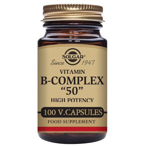 Comprar online VIT B COMPLEX 50 100 Vcaps de SOLGAR. Imagen 1