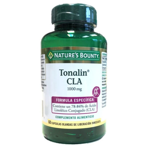 Comprar online TONALIN CLA ACIDO LINOLEICO CONJUG 60 Caps Blandas de NATURE´S  BOUNTY. Imagen 1