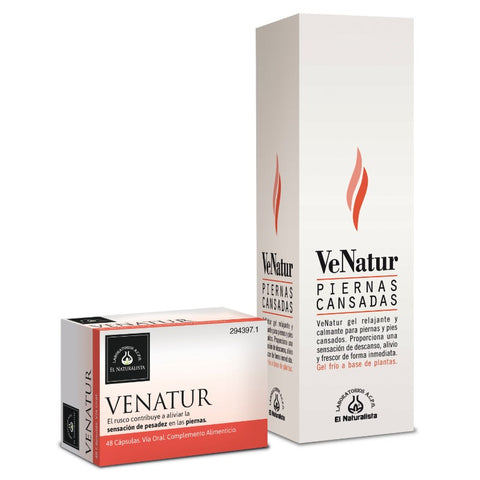 Comprar online PACK AHORRO VENATUR GEL-CAPSULAS de EL NATURALISTA. Imagen 1