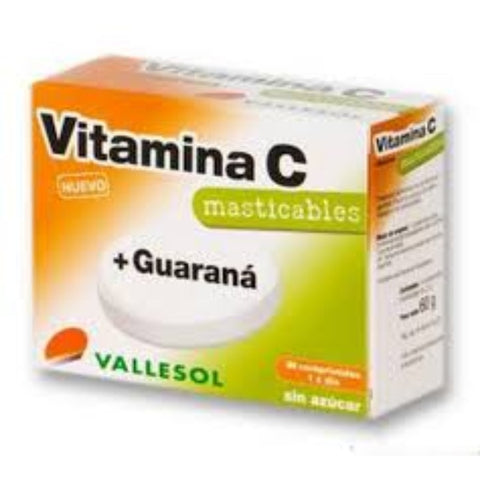 Comprar online VIT C + GUARANA 24 Caps de VALLESOL. Imagen 1