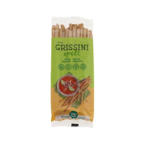 Comprar online GRISINES ESPELTA 125 g de TERRASANA. Imagen 1