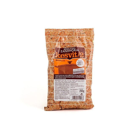Comprar online SEMOLA ZANAHORIA KESVIT 2BOLSA 250G de SORRIBAS. Imagen 1