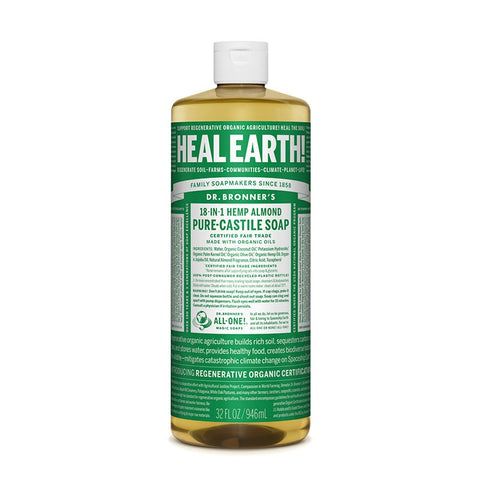 Comprar online JABON LIQUIDO ALMENDRA 945 ML de DR BRONNERS. Imagen 1